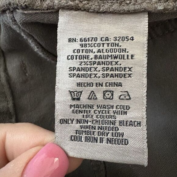 NWOT Anthropologie Joel High-Rise Velvet Skinny Ankle Jeans Pants Size 27 (1728) - Picture 6 of 6